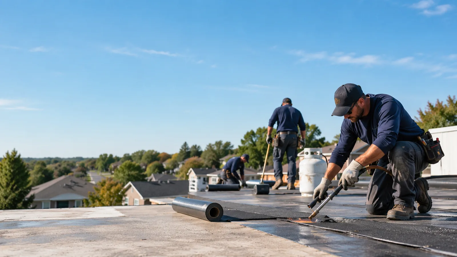 Flat Roof Leak Repair providers in West Lafayette, IN